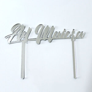 Cake Topper in Plexiglass - Laurea - Ad Maiora