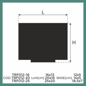 Trofeo per premiazioni - Rettangolo orizzontale - immagine 2